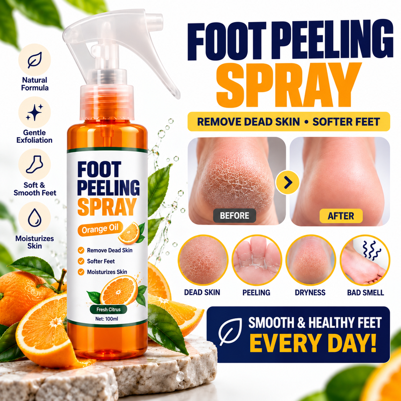 Orange Oil Foot Peeling Spray · 110 ml
