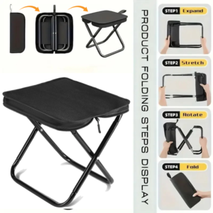 Portable Folding Camping Stool – photo 9