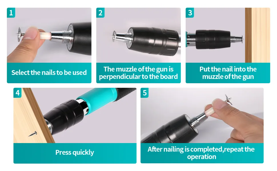 Powerful Cannon Nail Gun – detail 3