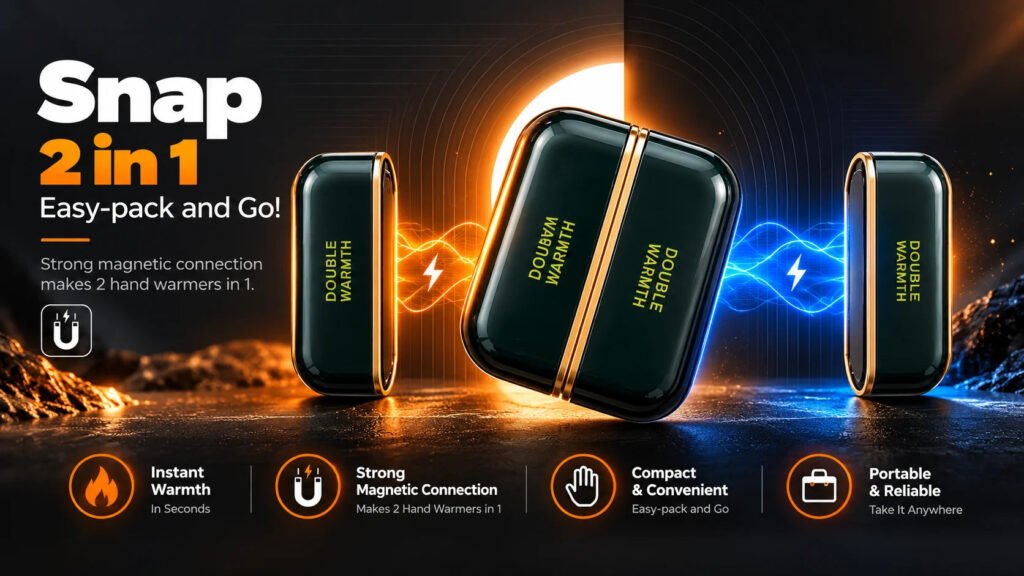 Rechargeable Magnetic Hand Warmer – detail 2