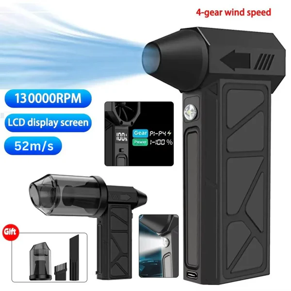 Rechargeable Turbo Air Duster – detail 1