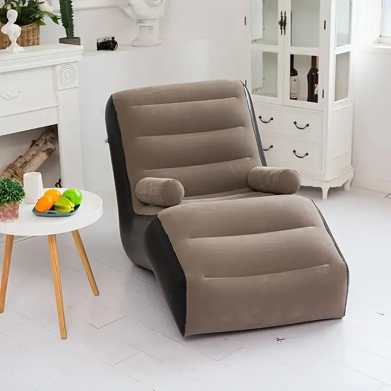 S Type Inflatable Sofa , Portable Lounge Chair
