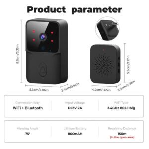 Smart WIFI Video Doorbell – photo 8