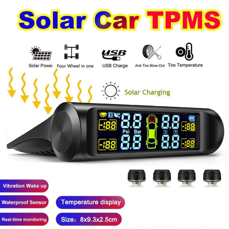 Solar Tyre Pressure Monitoring System