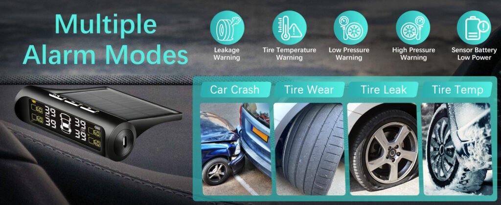 Solar Tyre Pressure Monitoring System – detail 2