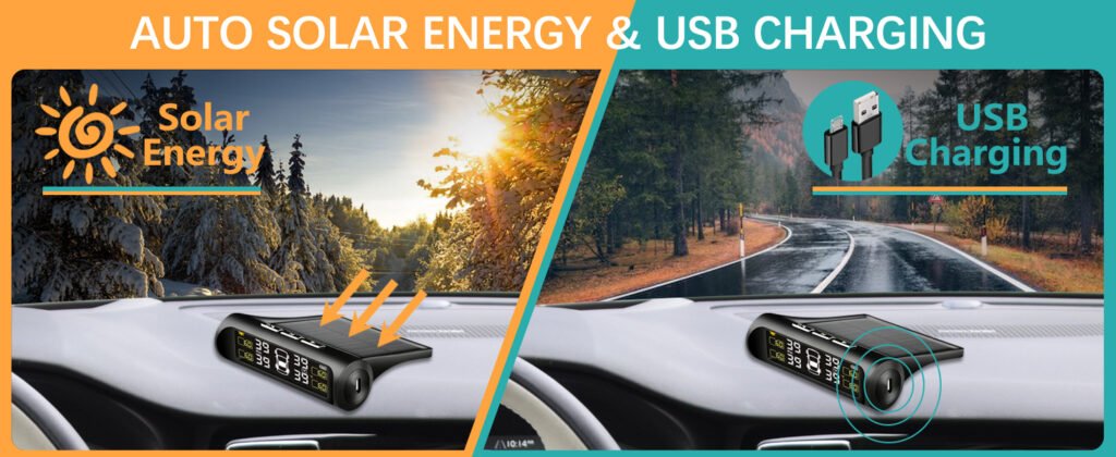 Solar Tyre Pressure Monitoring System – detail 3