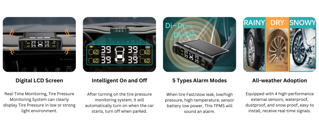 Solar Tyre Pressure Monitoring System – detail 5