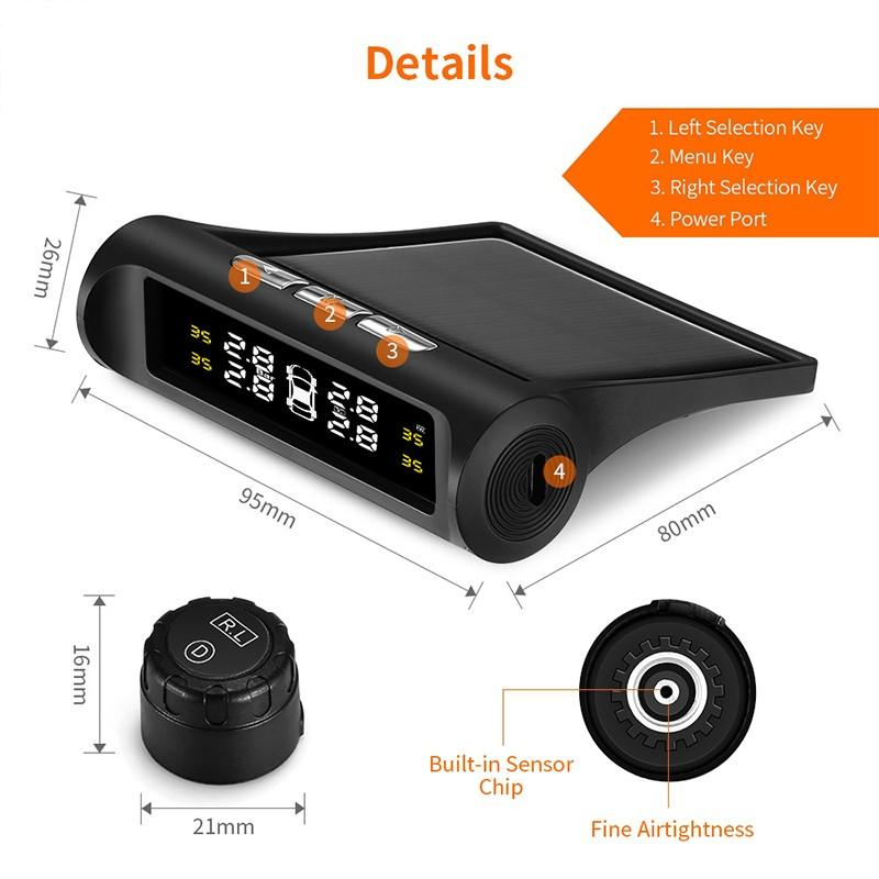 Solar Tyre Pressure Monitoring System – detail 8