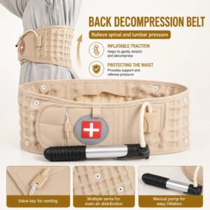 Spinal Air Traction Belt – Electric & Manual Air Pump – photo 12
