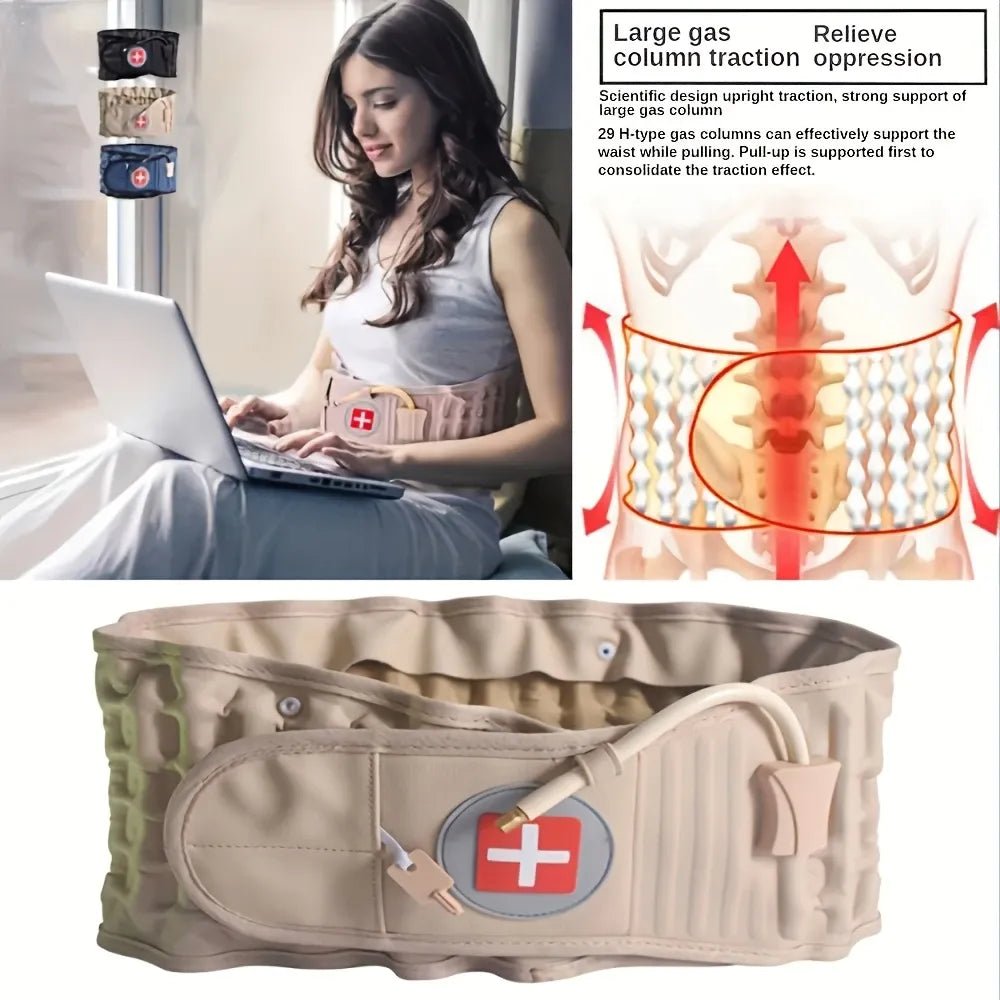 Spinal Air Traction Belt – Electric & Manual Air Pump – detail 2