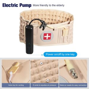Spinal Air Traction Belt – Electric & Manual Air Pump – photo 3