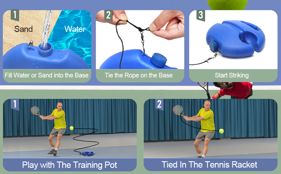 Tennis & Cricket Rebound Training Ball – detail 3