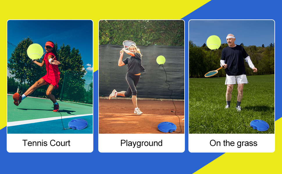 Tennis & Cricket Rebound Training Ball – detail 5