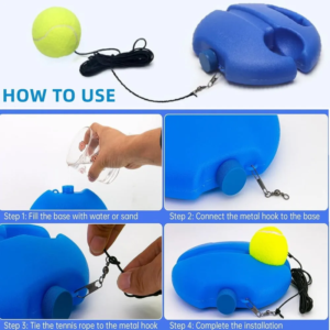 Tennis & Cricket Rebound Training Ball – photo 6