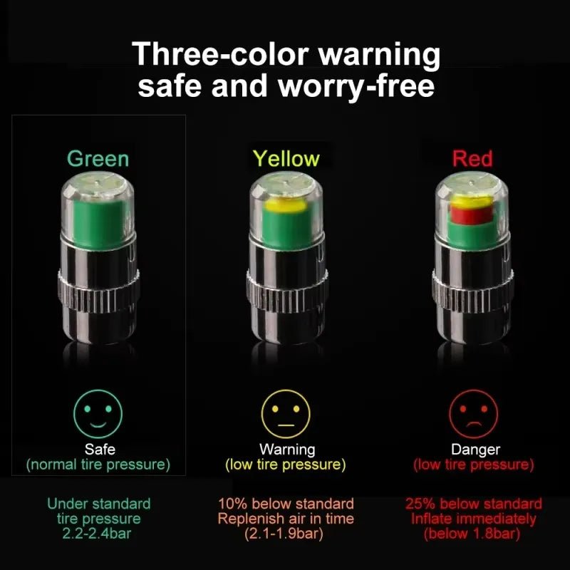 Tyre Pressure Indicator Caps · Set of 4 – detail 3
